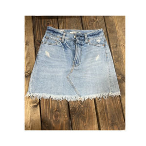 PacSun Light Wash Denim Skirt